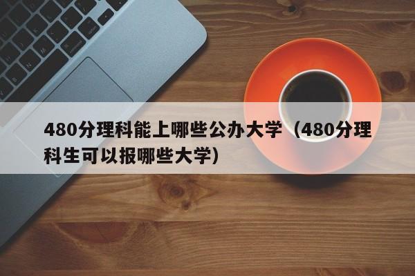 480分理科能上哪些公办大学（480分理科生可以报哪些大学）