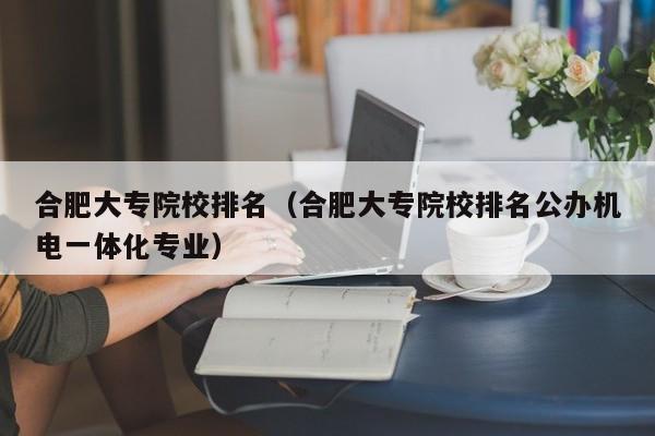 合肥大专院校排名（合肥大专院校排名公办机电一体化专业）