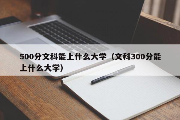 500分文科能上什么大学（文科300分能上什么大学）