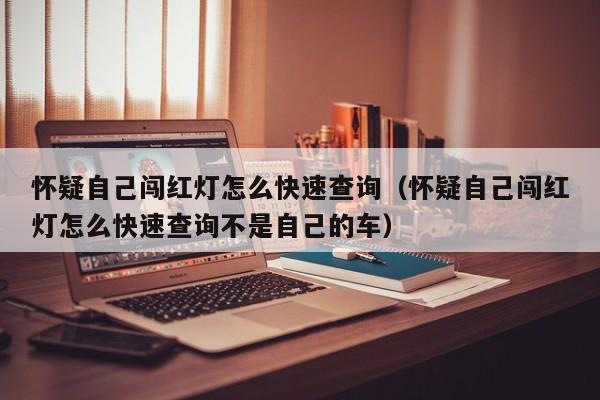 怀疑自己闯红灯怎么快速查询（怀疑自己闯红灯怎么快速查询不是自己的车）